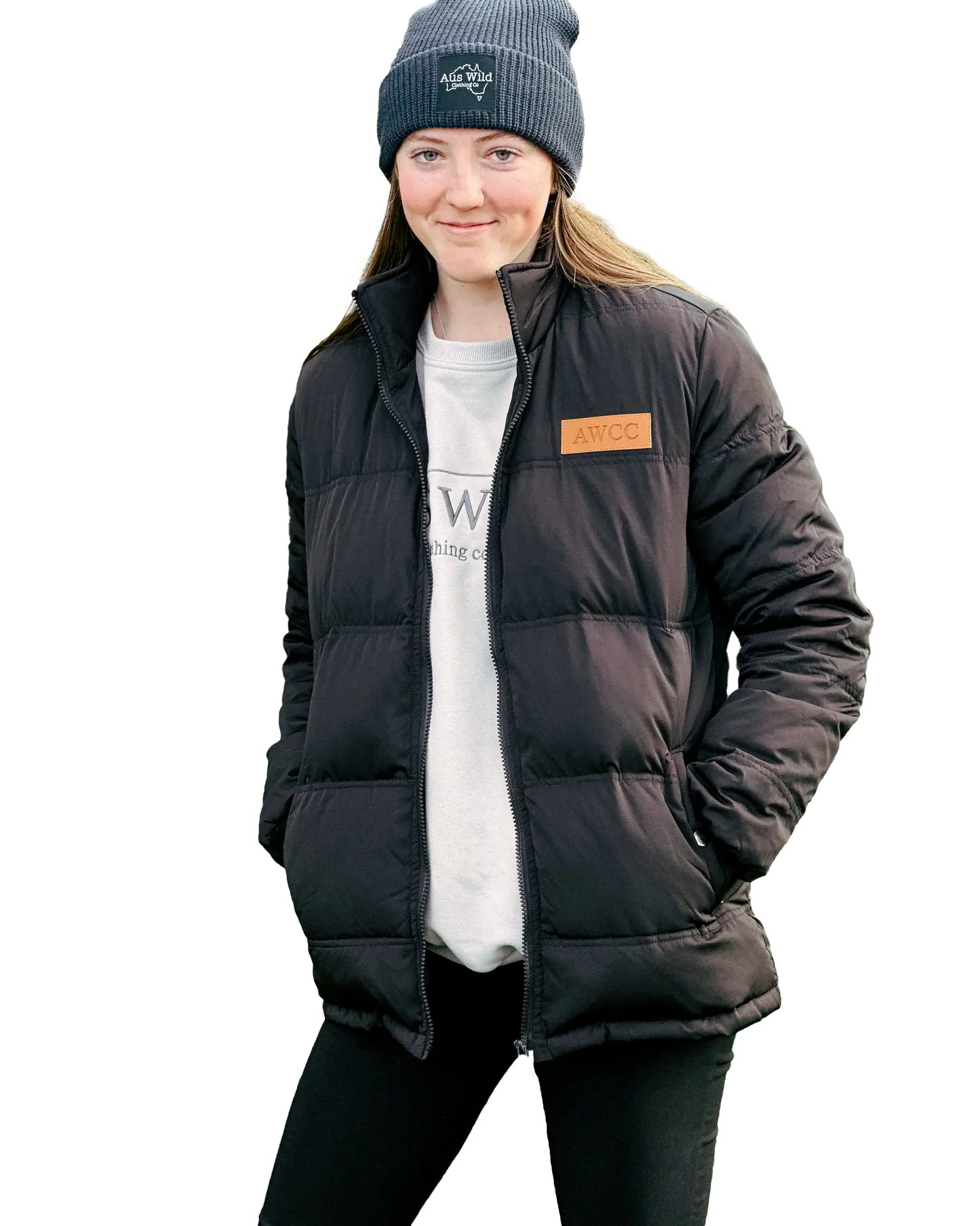 Wedderburn Puffer - Black Aus Wild Clothing Co