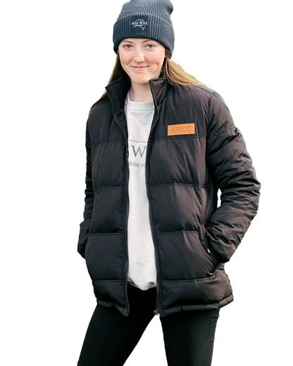 Wedderburn Puffer - Black Aus Wild Clothing Co