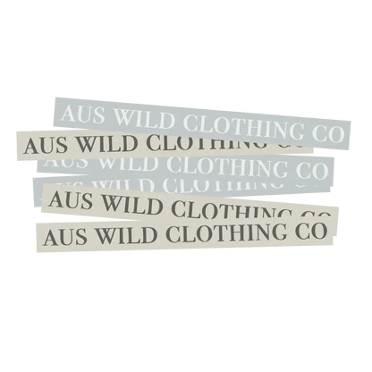 Windscreen Banner Aus Wild Clothing Co