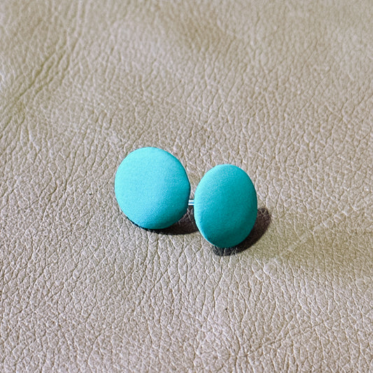 Turquoise Button Stud