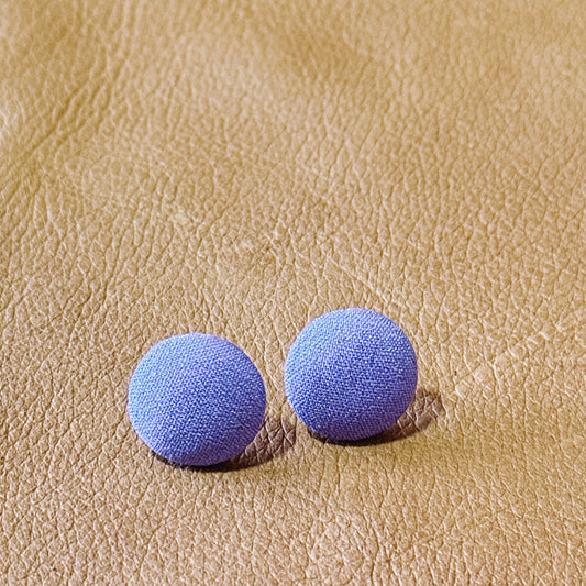 Purple Button Studs