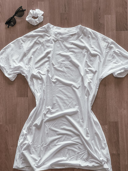 Tanami T-Shirt Dress - White
